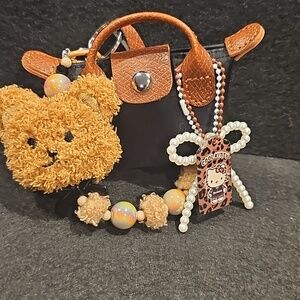 Cute Bear Keychain Minibag